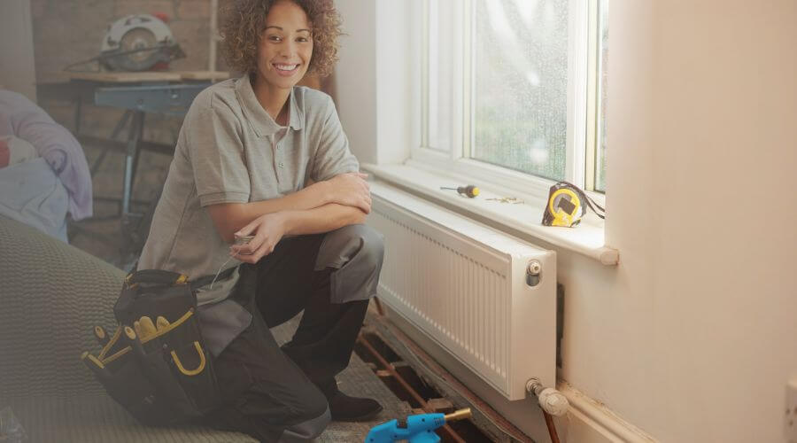 Local tankless water heater installation in Saxis, VA